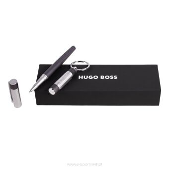 Zestaw upominkowy HUGO BOSS pióro kulkowe i brelok - HAK306D + HSV3065D