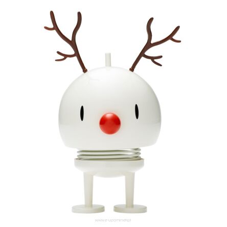 Figurka Hoptimist Reindeer Bumble M biały 26180