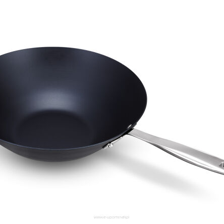 Patelnia wok ze stali węglowej 31cm Maestro 15028314