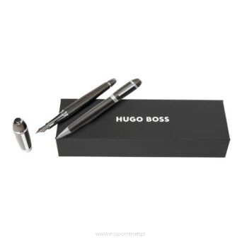 Zesatw upominkowy Hugo Boss pióro wieczne i długopis - HSW4452D + HSW4454D