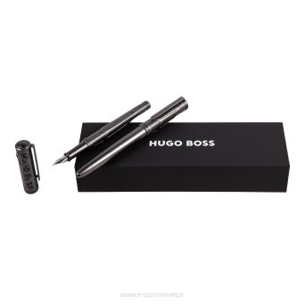 Zestaw upominkowy HUGO BOSS pióro kulkowe i pióro wieczne - HSS3082D + HSS3085D