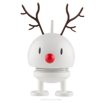 Figurka Hoptimist Reindeer Bumble S biały 26276