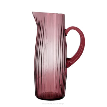 Dzbanek Kusintha 1,2l Pink Glass 14941