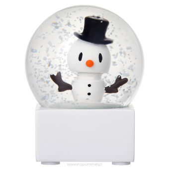 Figurka Hoptimist Snowman snow glob S white