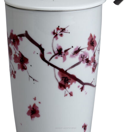 Kubek z zaparzaczem TeaEve 350ml Cherry Blossom 80007