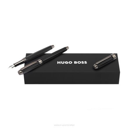 Zestaw upominkowy Hugo Boss pióro wieczne i pióro kulkowe HSS4612A + HSS4615A