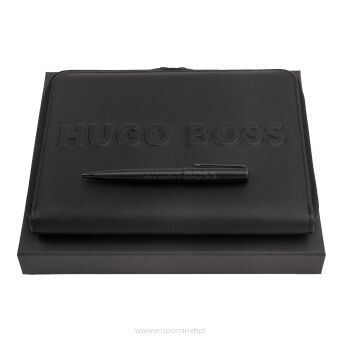 Zestaw upominkowy HUGO BOSS długopis i teczka A5 - HSH2094A + HTM209A