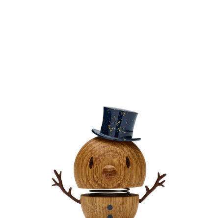 Figurka Hoptimist Snowman S dębowa 26314