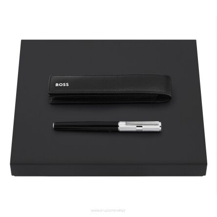 Zestaw upominkowy Hugo Boss etui piśmiennicze i pióro wieczne HLB417A + HSV4722C