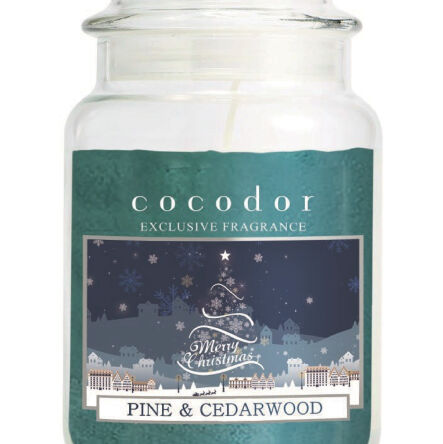 Świeca zapachowa 550g Christmas Pine&Cedarwood PCA30462