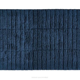 Dywanik łazienkowy 50 x 80 cm Tiles Dark blue 13541