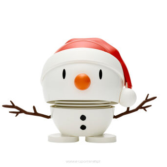 Figurka Hoptimist Santa Snowman S biały 26190