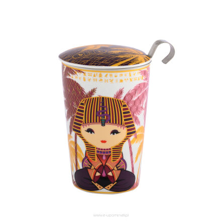 Kubek z zaparzaczem TeaEve 350ml Little Egypt Lilac 80047-L