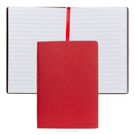 Notes A6 Essential Storyline Red Plain